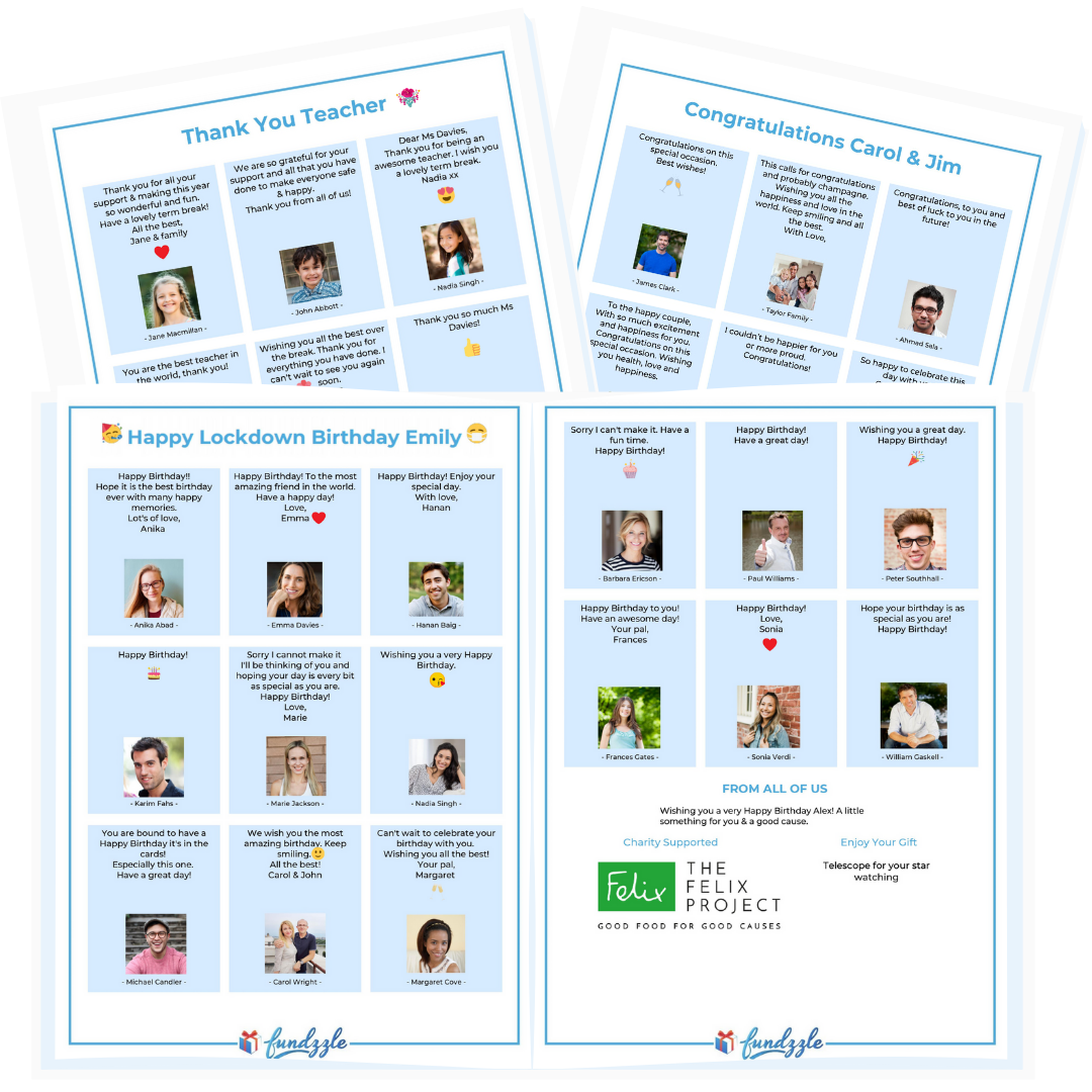Group cards